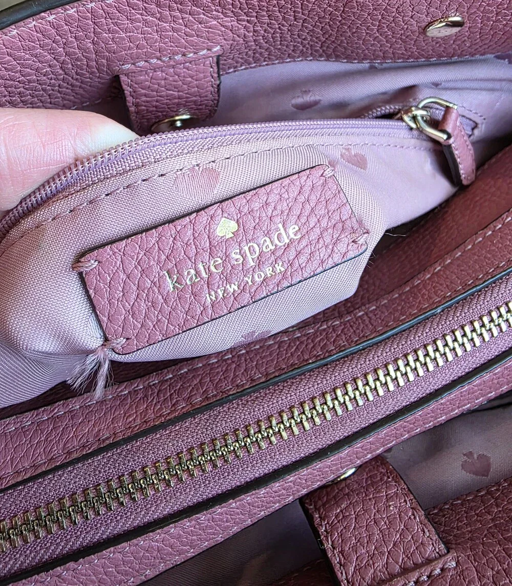 Kate Spade Muted Rose Leila Shoulder / Crossbody Satchel